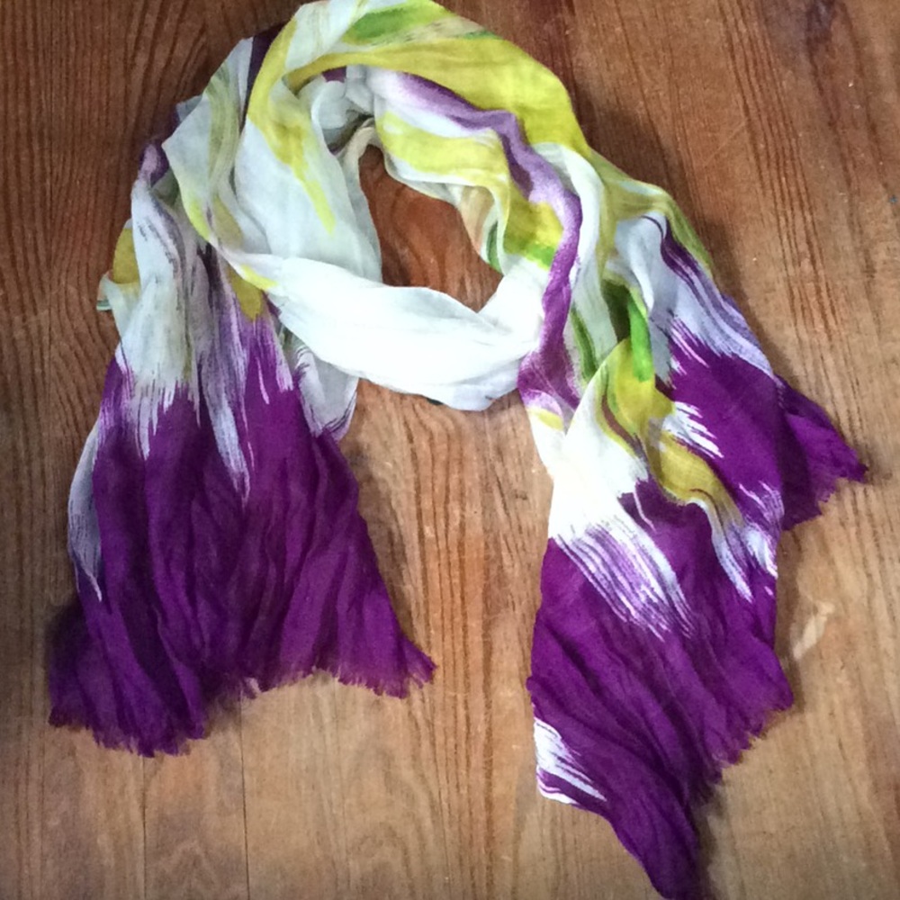 Brushstroke scarf